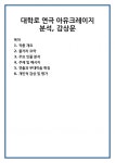 대학로 연극 아유크레이지 분석, 감상문