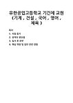 [자기소개서] 유한공업고등학교 기간제 교원(기계 , 건설 , 국어 , 영어 , 체육 ) 자기소개서 우수 예문 BEST 자소서