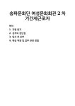 [자기소개서] 송파문화단 여성문화회관 2차 기간제근로자 자기소개서 우수 예문 BEST 자소서