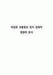박정희 대통령의 정치 경제적 영향력 분석