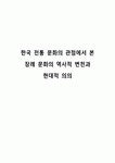한국장례문화용남의전 | 한국 전통 문화의 관점에서 본 장례 문화의 역사적 변천과 현대적 의의