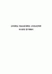 고려대학교 정보보호대학원 스마트보안학부 석사과정 연구계획서