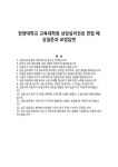 한양대학교 교육대학원 상담심리전공 면접 예상질문과 모범답변