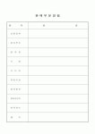 (판매/영업)판매부문방침4
