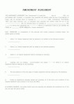 (기타)AMENDMENT AGREEMENT
