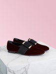 Woman 와인 Tuxedo Loafers RVW50523440CFE42R805 | Roger Vivier