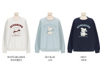 로맨틱 캐주얼 여성의류 로미스토리 [66-100][밍크]선샤인퍼피 티셔츠