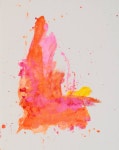 IMPATIEN FIRE 2- 30X40cm Painting by Kinia Barber | Saatchi Art