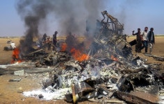 シリアでロシア軍ヘリ撃墜　搭乗の５人死亡か - 読んで見フォト - 産経フォト シリアでロシア軍ヘリ撃墜　搭乗の５人死亡か