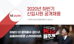 [(주)케이티스카이라이프] 2020년 하반기 KT SkyLife 신입사원 공개채용 - 사람인