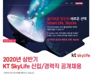 [(주)케이티스카이라이프] 2020년 상반기 KT SkyLife 신입/경력직 공개채용 - 사람인