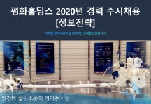 [평화홀딩스(주)] 평화홀딩스 2020년 경력 수시채용[정보전략] - 사람인