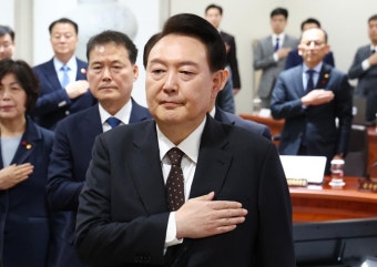 尹, 중대재해처벌법 유예 요청…