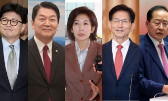 한동훈 때리는 안철수·나경원…‘反이재명 텐트’ 외친 김문수·홍준표 | 세계일보 한동훈 때리는 안철수·나경원…‘反이재명 텐트’ 외친...