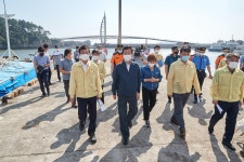 제9호 태풍 마이삭 피해현장 점검 - 시정뉴스 서귀포시청