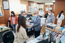 읍면동 격려 방문(천지, 송산, 정방동) - 시정뉴스 서귀포시청
