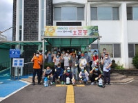 효돈동, 관내 단체와 합동방역 실시 - 시정뉴스 서귀포시청