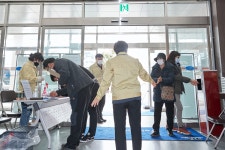 서귀포시청 1청사 코로나19 방역 현장 - 시정뉴스 서귀포시청