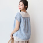 5710 린넨살랑블라우스 - ♡쉬즈팝♡ 편안하고 스타일나는 여성의류, 20~40대 미시여성의류 1위샵 5710 린넨살랑블라우스