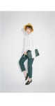 SZ BY SZ 에스지바이에스지 韩国SZ本社 H1236/네츄럴 링클버킷햇