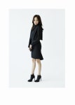 SZ BY SZ 에스지바이에스지 韩国SZ本社 SZ153B138/하프하이넥 크롭레이어드블라우스(S)