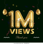 100만 뷰 100만 뷰 스톡 일러스트 2502805161 | Shutterstock