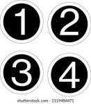 1234: 747개가 넘는 로열티 프리 라이선스 대상 스톡 일러스트 및 그림 | Shutterstock