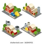 27 Cattle shed 3d 이미지, 스톡 사진 및 벡터 | Shutterstock