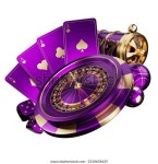 보랏빛 룰렛 777 슬롯머신 에이스 카드 스톡 일러스트 2310634625 | Shutterstock