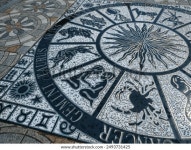 12궁도를 테마로 한 타일 스톡 사진 2493731425 | Shutterstock