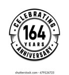 168 Years Anniversary Logo Template Vector 스톡 벡터(로열티 프리) 679126732 | Shutterstock