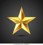 3d 금별 벡터 아이콘 스톡 벡터(로열티 프리) 2370085279 | Shutterstock