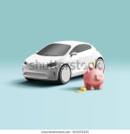 옆에 동전이 있는 분홍색 돼지 저금통이 스톡 벡터(로열티 프리) 2415476235 | Shutterstock