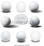 3D 구그림자가 있는 8개의 현실적인 흰색 스톡 벡터(로열티 프리) 445640827 | Shutterstock