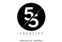 54 5 4 Creative Cut 및 스톡 벡터(로열티 프리) 1649993035 | Shutterstock