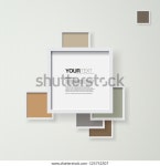 추상 파스텔 색상 프레임 디자인 벡터 스톡 벡터(로열티 프리) 125752307 | Shutterstock