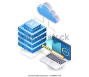 AI 클라우드 서버 분석가 인포그래픽 3d 스톡 벡터(로열티 프리) 2458845493 | Shutterstock