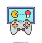벡터의 항공기 사격 게임 아이콘. 그림 스톡 벡터(로열티 프리) 2319514817 | Shutterstock