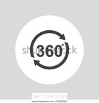 Angle 360 Degrees Vector Icon 스톡 벡터(로열티 프리) 533881063 | Shutterstock