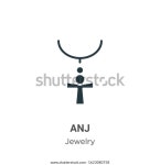 Anj Glyph Icon Vector On White 스톡 벡터(로열티 프리) 1623080758 | Shutterstock