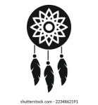 Dreamcatcher 아이콘 단순 벡터 꿈의 포수 스톡 벡터(로열티 프리) 2234862201 | Shutterstock