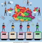 Big Data Conceptanalzed Data Easy Use 스톡 벡터(로열티 프리) 1018087849 | Shutterstock