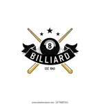 Billiard Club Logo Design Sports Stock 스톡 벡터(로열티 프리) 2579887561 | Shutterstock