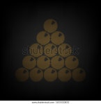 당구장어둠 속에서 작은 오렌지색 전구의 격자로 스톡 벡터(로열티 프리) 1655510833 | Shutterstock