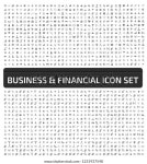 Business Financial Vector Icon Set 스톡 벡터(로열티 프리) 1231937548 | Shutterstock