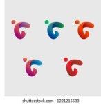 벡터 로고 디자인 색상형 이니셜 문자 스톡 벡터(로열티 프리) 1678757902 | Shutterstock