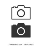 카메라 아이콘 기호. 사진 표지판. 단순 스톡 벡터(로열티 프리) 1924168037 | Shutterstock