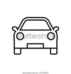 카라인 아이콘, 벡터 아웃라인 로고는 흰색 스톡 벡터(로열티 프리) 2105100254 | Shutterstock