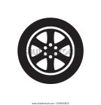 Car Wheel Vector Icon Flat Design 스톡 벡터(로열티 프리) 1598650852 | Shutterstock