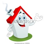카툰 하우스 스톡 벡터(로열티 프리) 67489996 | Shutterstock